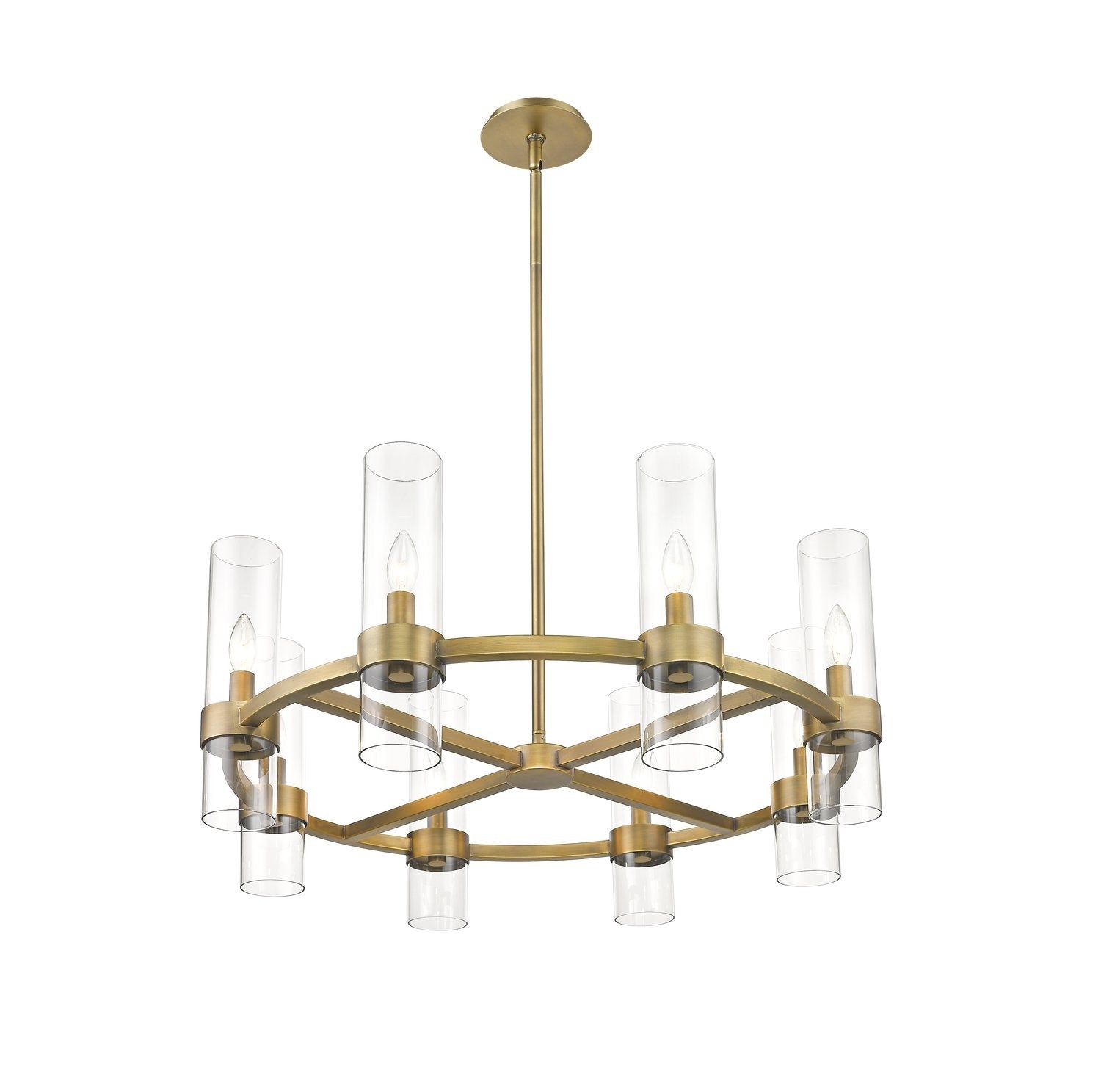 Z-LITE, DATUS CHANDELIER, CHANDELIER LIGHT
