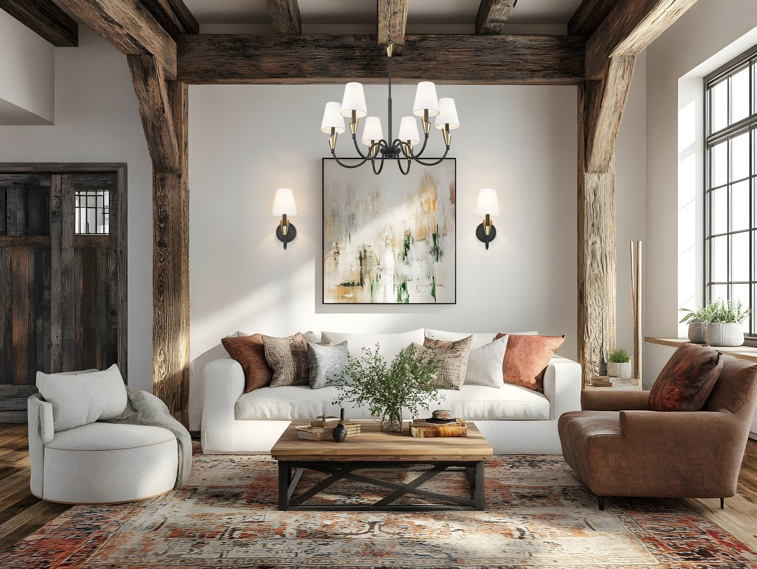 Z-LITE, CLAUDELLE WALL SCONCE, WALL SCONCES
