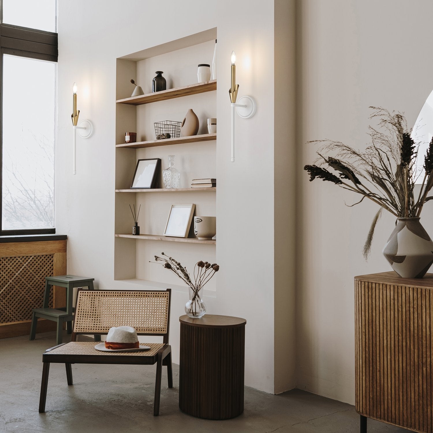 Z-LITE, CLAUDELLE WALL SCONCE, WALL SCONCES