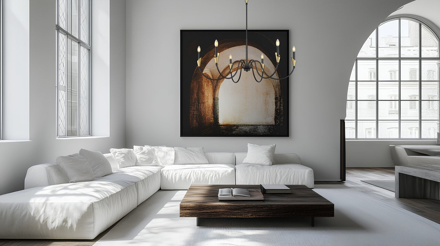 Z-LITE, CLAUDELLE CHANDELIER, CHANDELIER LIGHT