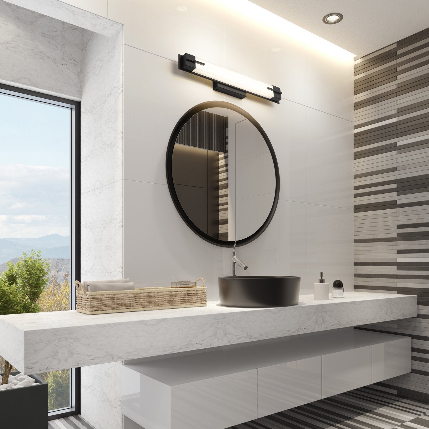Z-LITE, CHASE VANITY, VANITY LIGHT