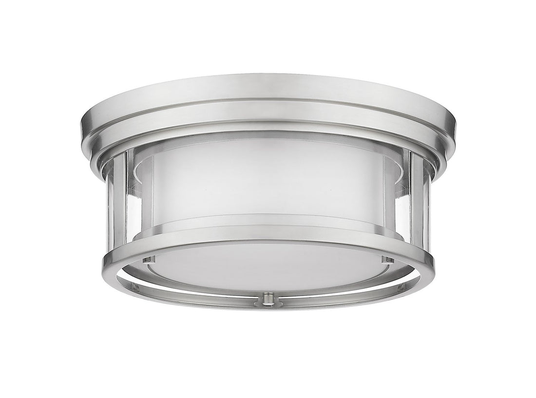 Z-LITE, WILLOW FLUSH MOUNT, FLUSH MOUNT CEILING LIGHTS