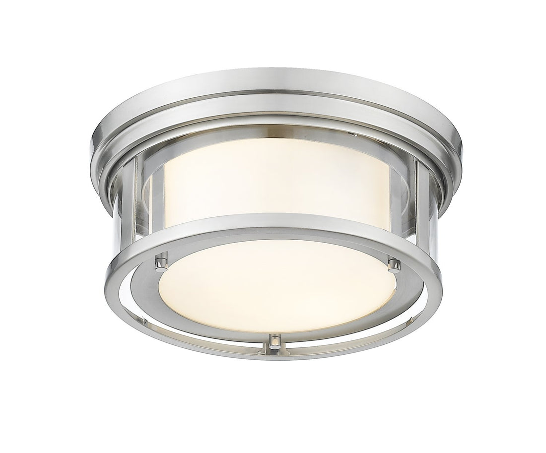 Z-LITE, WILLOW FLUSH MOUNT, FLUSH MOUNT CEILING LIGHTS