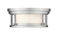 Z-LITE, WILLOW FLUSH MOUNT, FLUSH MOUNT CEILING LIGHTS