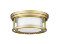 Z-LITE, WILLOW FLUSH MOUNT, FLUSH MOUNT CEILING LIGHTS