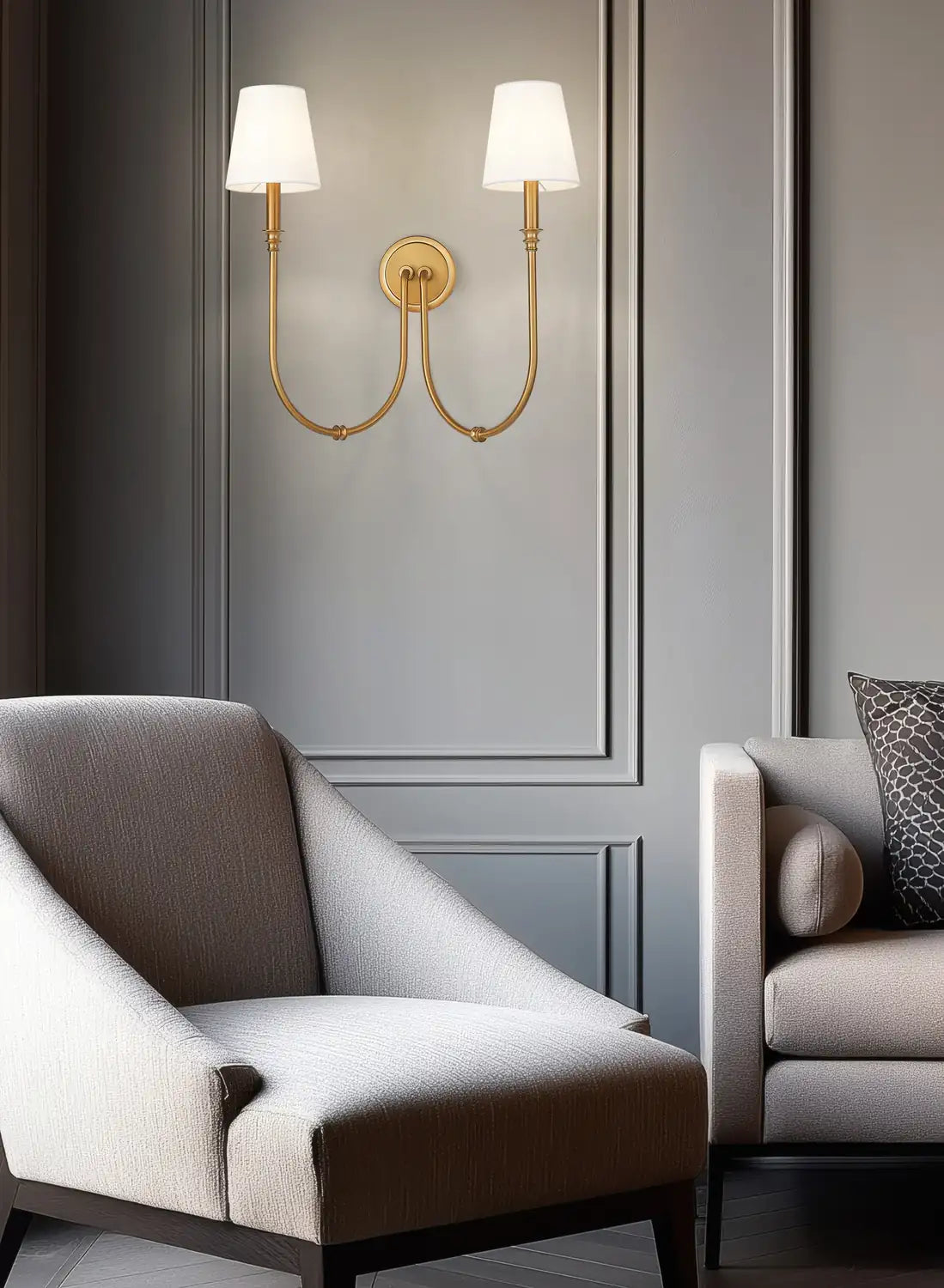 Z-LITE, JISELE WALL SCONCE, WALL SCONCES