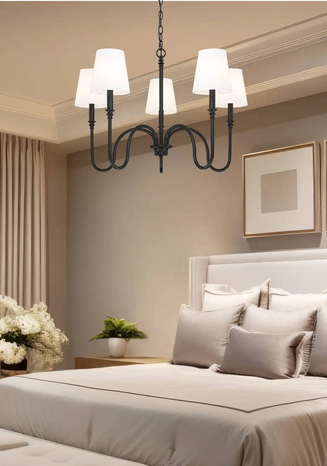 Z-LITE, JISELE CHANDELIER, CHANDELIER LIGHT