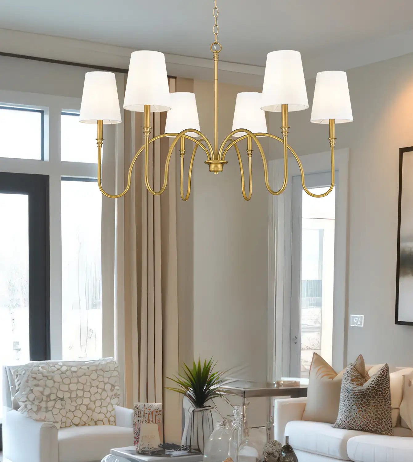 Z-LITE, JISELE CHANDELIER, CHANDELIER LIGHT