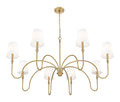 Z-LITE, JISELE CHANDELIER, CHANDELIER LIGHT