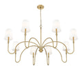 Z-LITE, JISELE CHANDELIER, CHANDELIER LIGHT