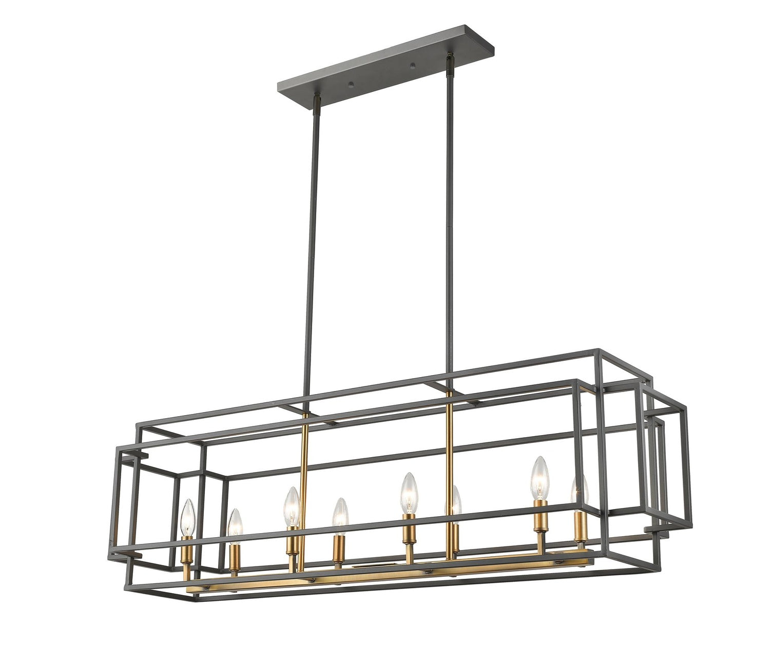 Z-LITE, TITANIA LINEAR CHANDELIER, LINEAR LIGHT