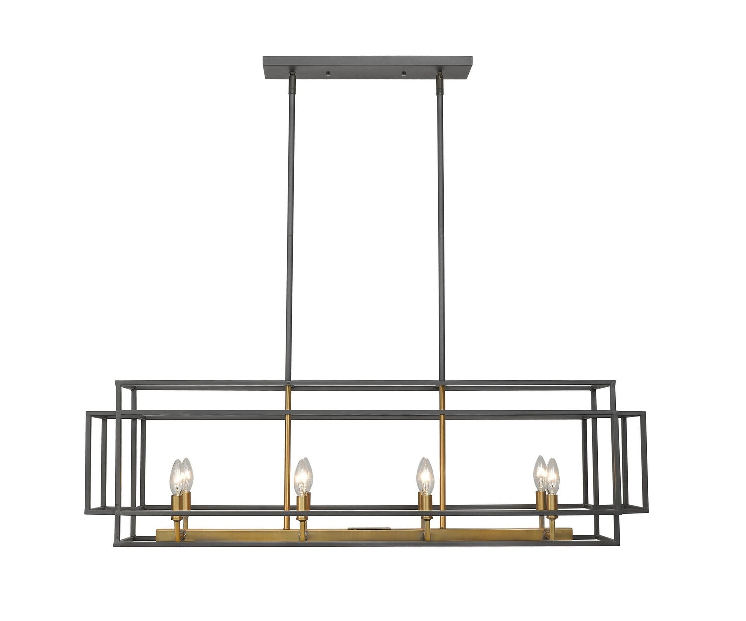 Z-LITE, TITANIA LINEAR CHANDELIER, LINEAR LIGHT