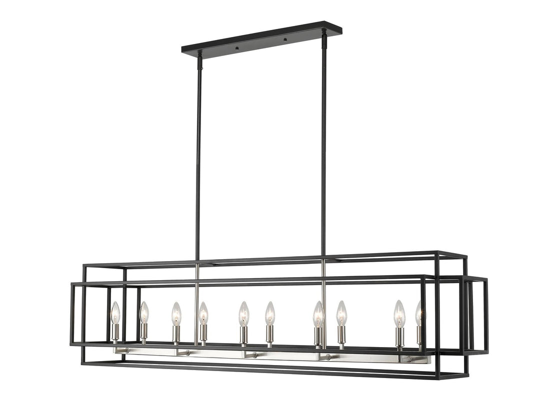 Z-LITE, TITANIA LINEAR CHANDELIER, LINEAR LIGHT