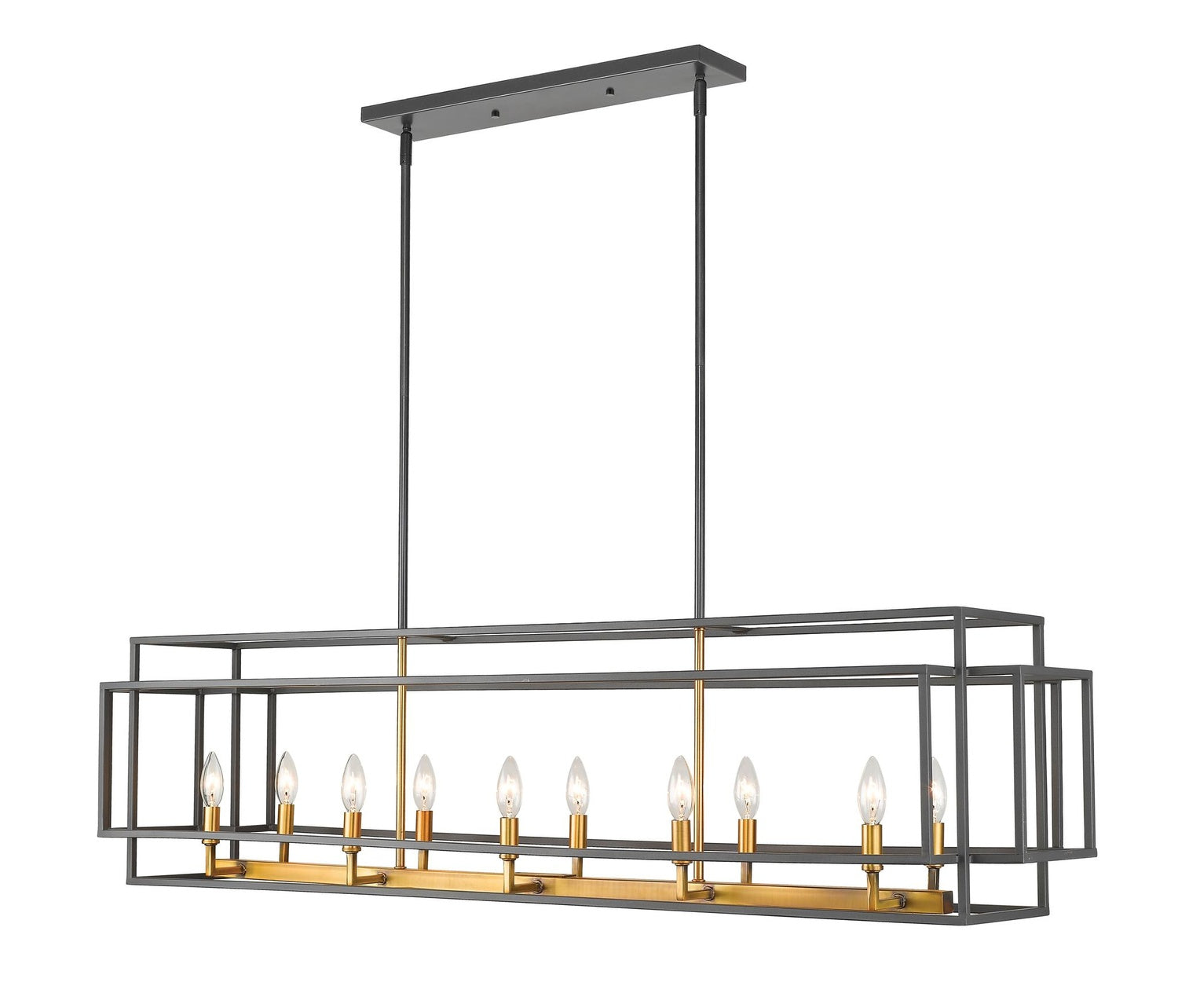 Z-LITE, TITANIA LINEAR CHANDELIER, LINEAR LIGHT
