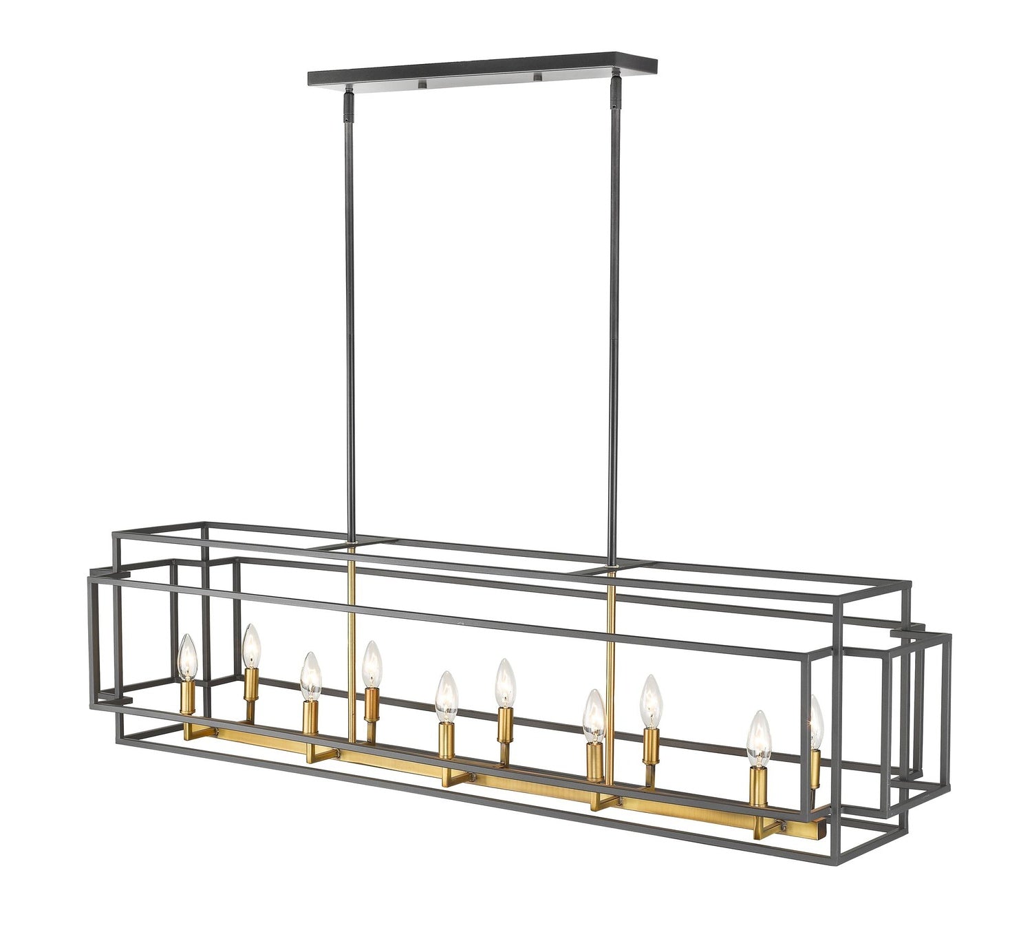 Z-LITE, TITANIA LINEAR CHANDELIER, LINEAR LIGHT