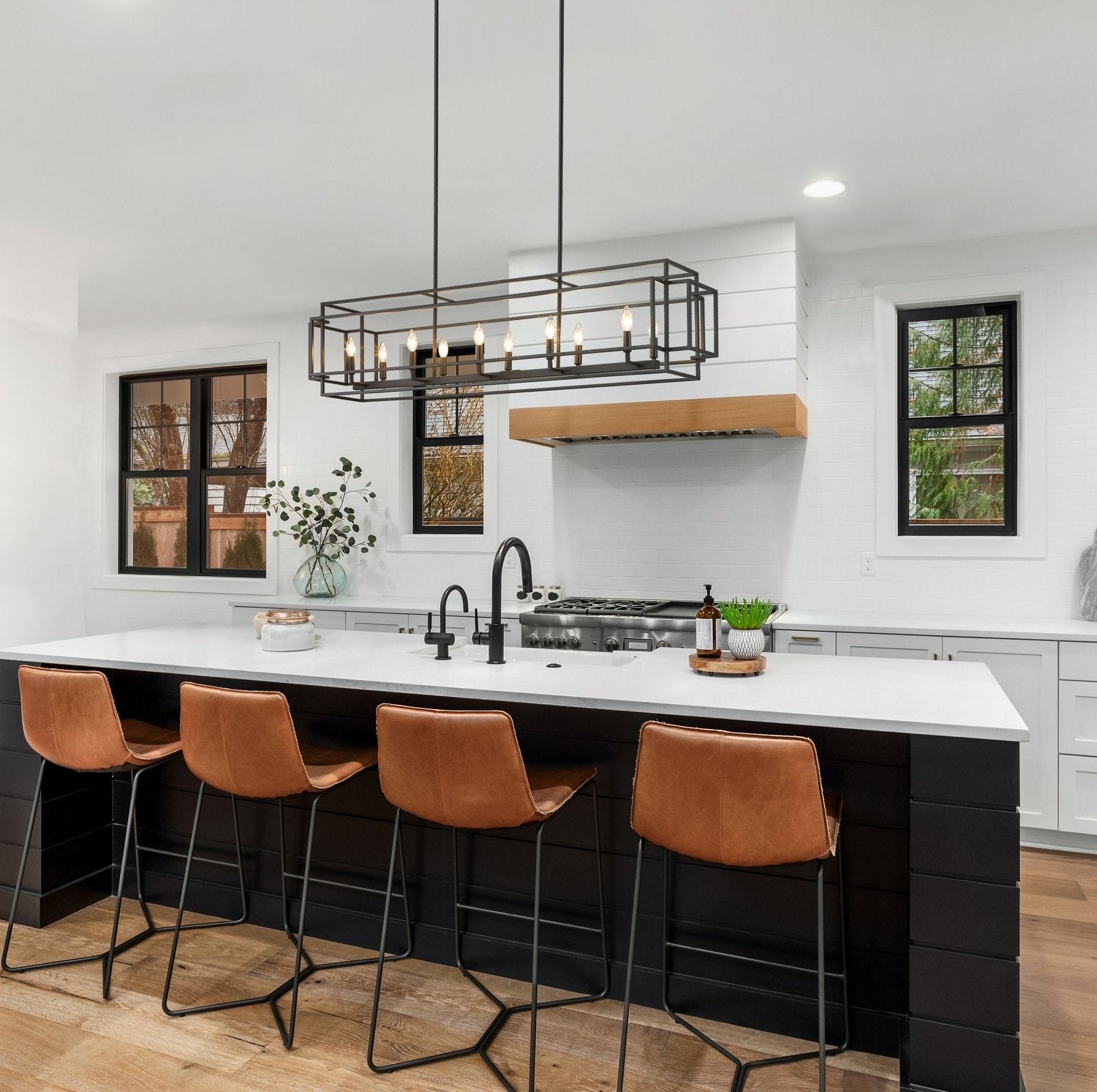 Z-LITE, TITANIA LINEAR CHANDELIER, LINEAR LIGHT