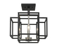 Z-LITE, TITANIA SEMI FLUSH MOUNT, SEMI FLUSH MOUNT LIGHT