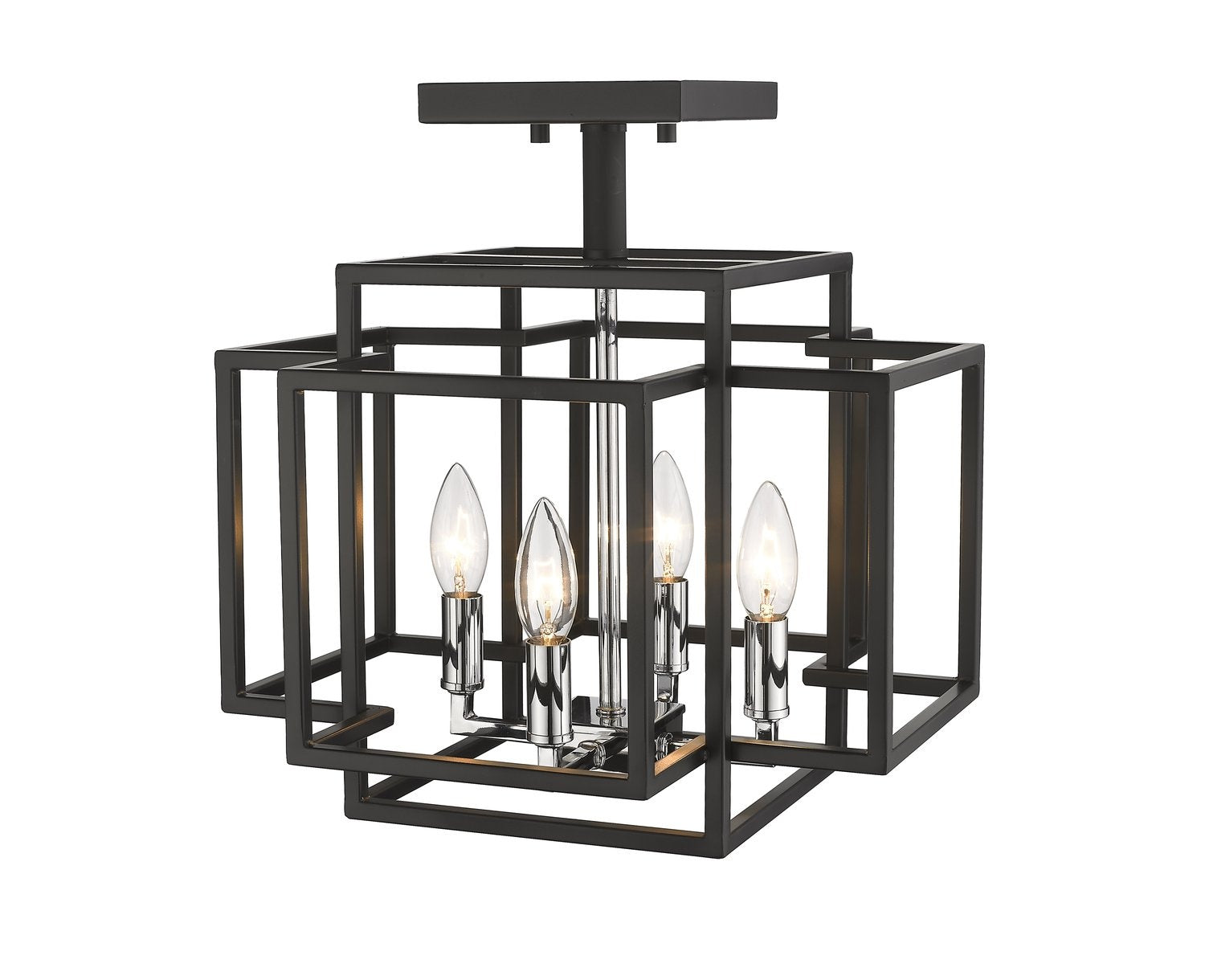 Z-LITE, TITANIA SEMI FLUSH MOUNT, SEMI FLUSH MOUNT LIGHT