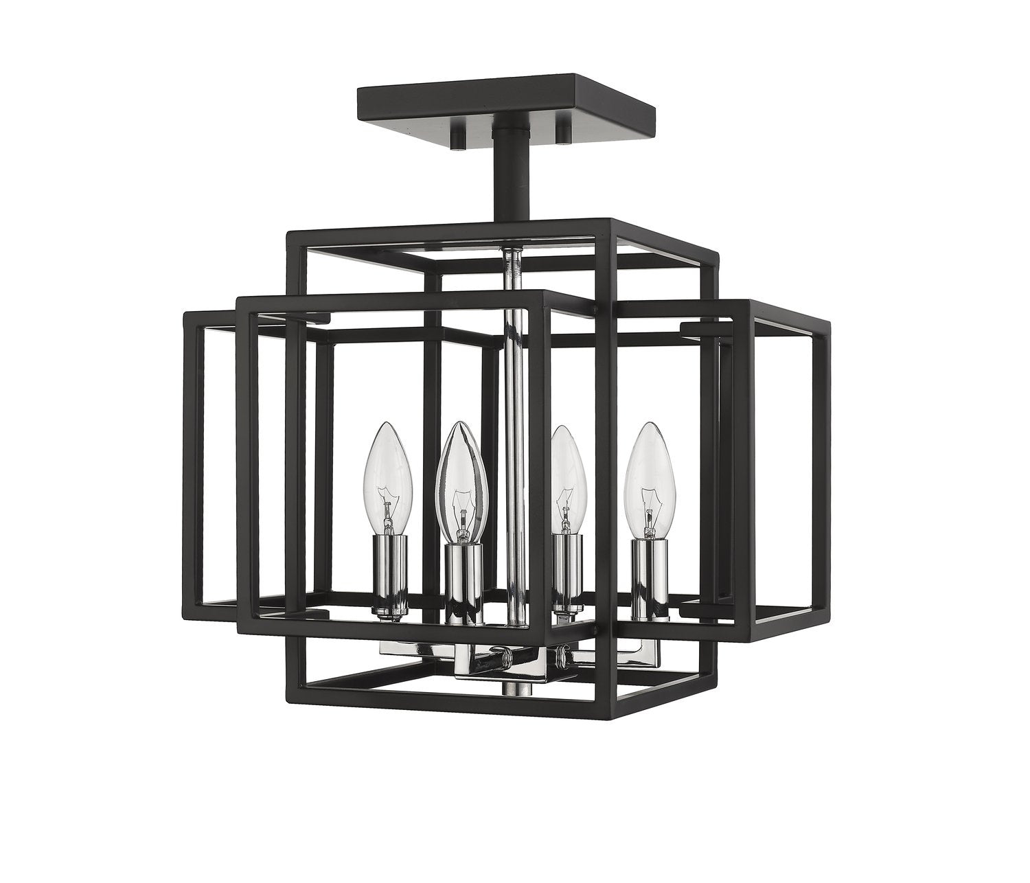 Z-LITE, TITANIA SEMI FLUSH MOUNT, SEMI FLUSH MOUNT LIGHT