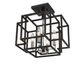 Z-LITE, TITANIA SEMI FLUSH MOUNT, SEMI FLUSH MOUNT LIGHT