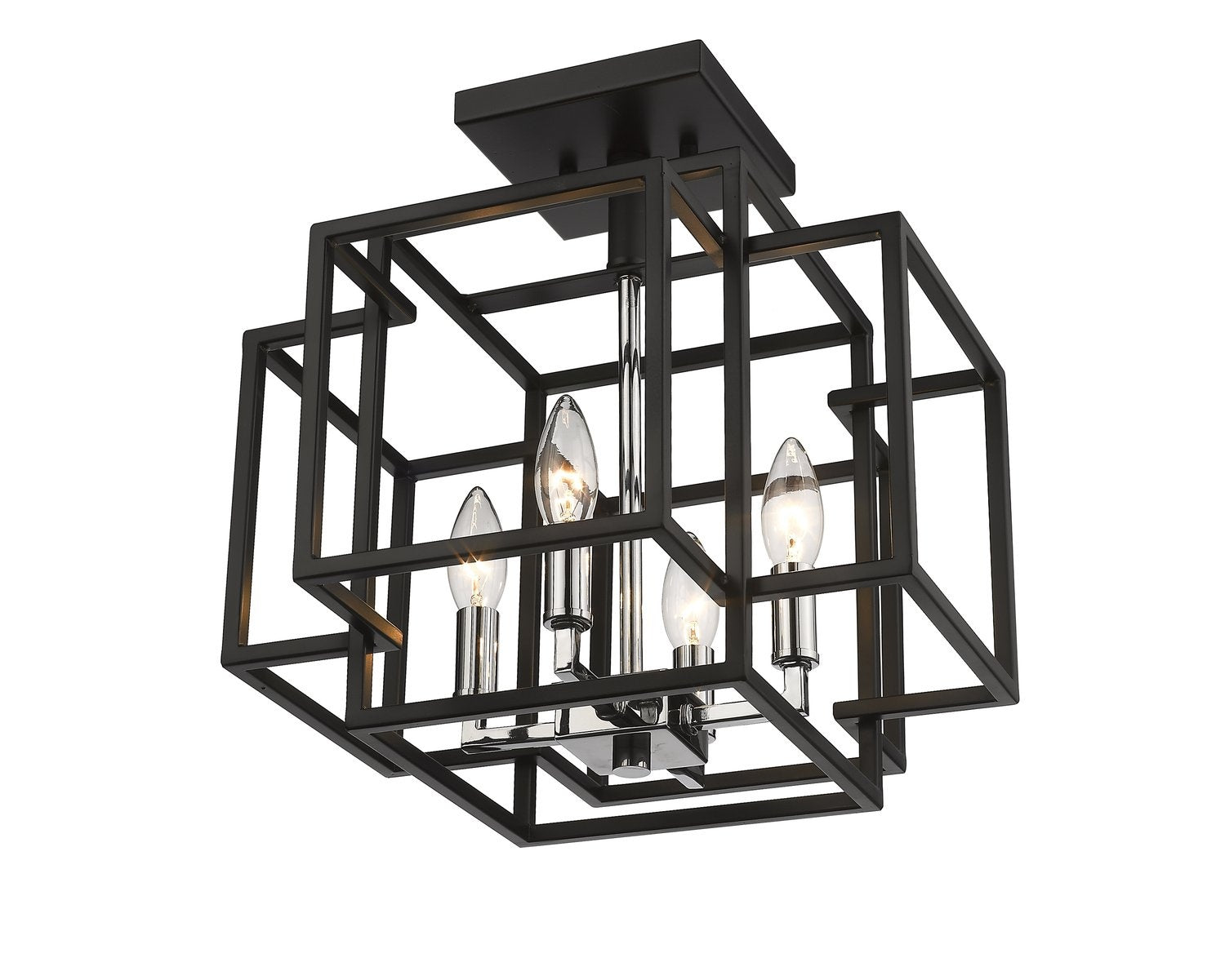 Z-LITE, TITANIA SEMI FLUSH MOUNT, SEMI FLUSH MOUNT LIGHT