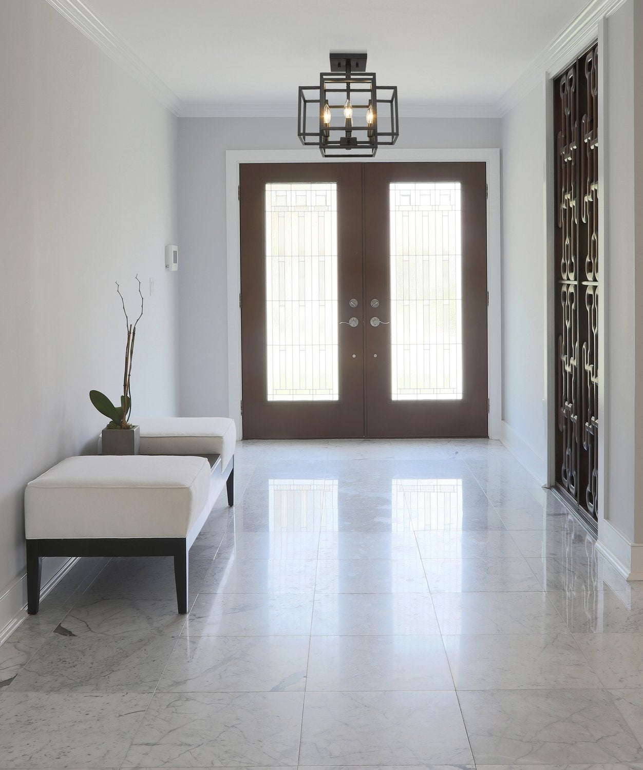 Z-LITE, TITANIA SEMI FLUSH MOUNT, SEMI FLUSH MOUNT LIGHT