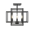 Z-LITE, TITANIA SEMI FLUSH MOUNT, SEMI FLUSH MOUNT LIGHT