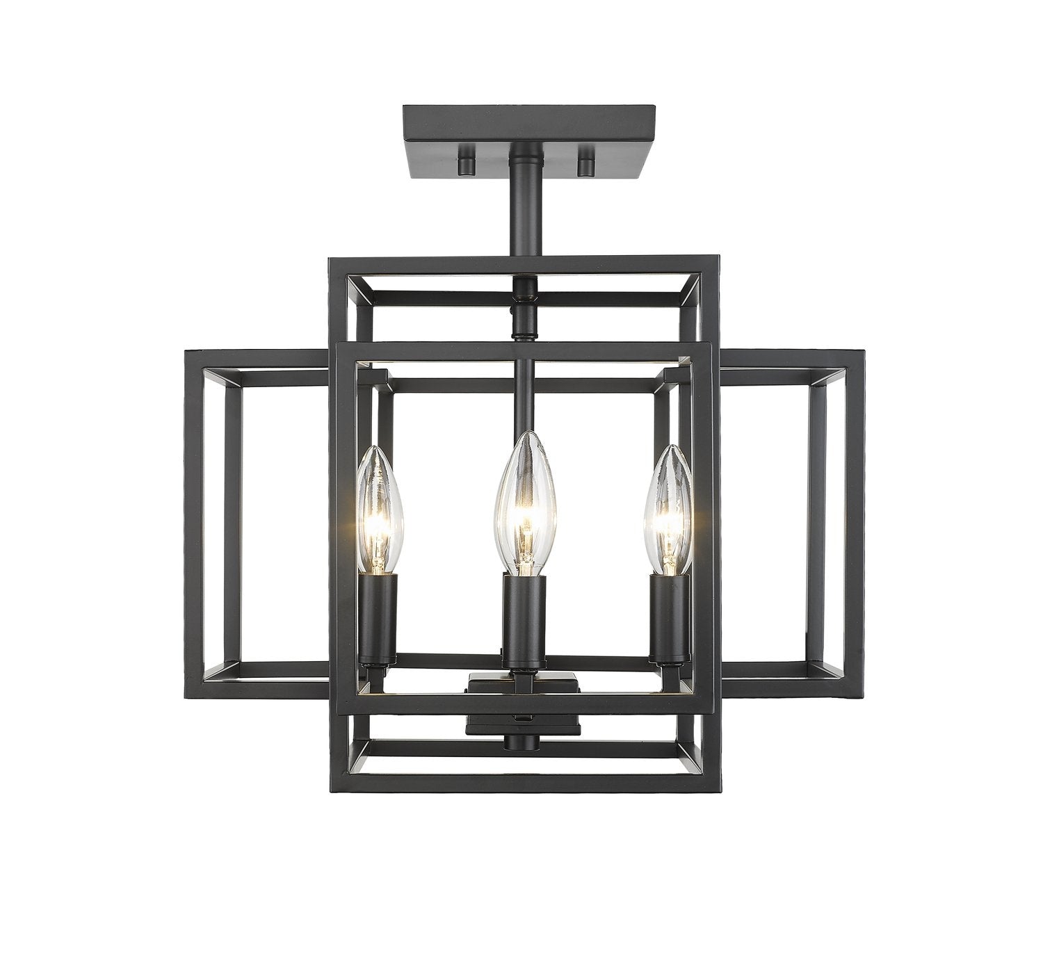 Z-LITE, TITANIA SEMI FLUSH MOUNT, SEMI FLUSH MOUNT LIGHT