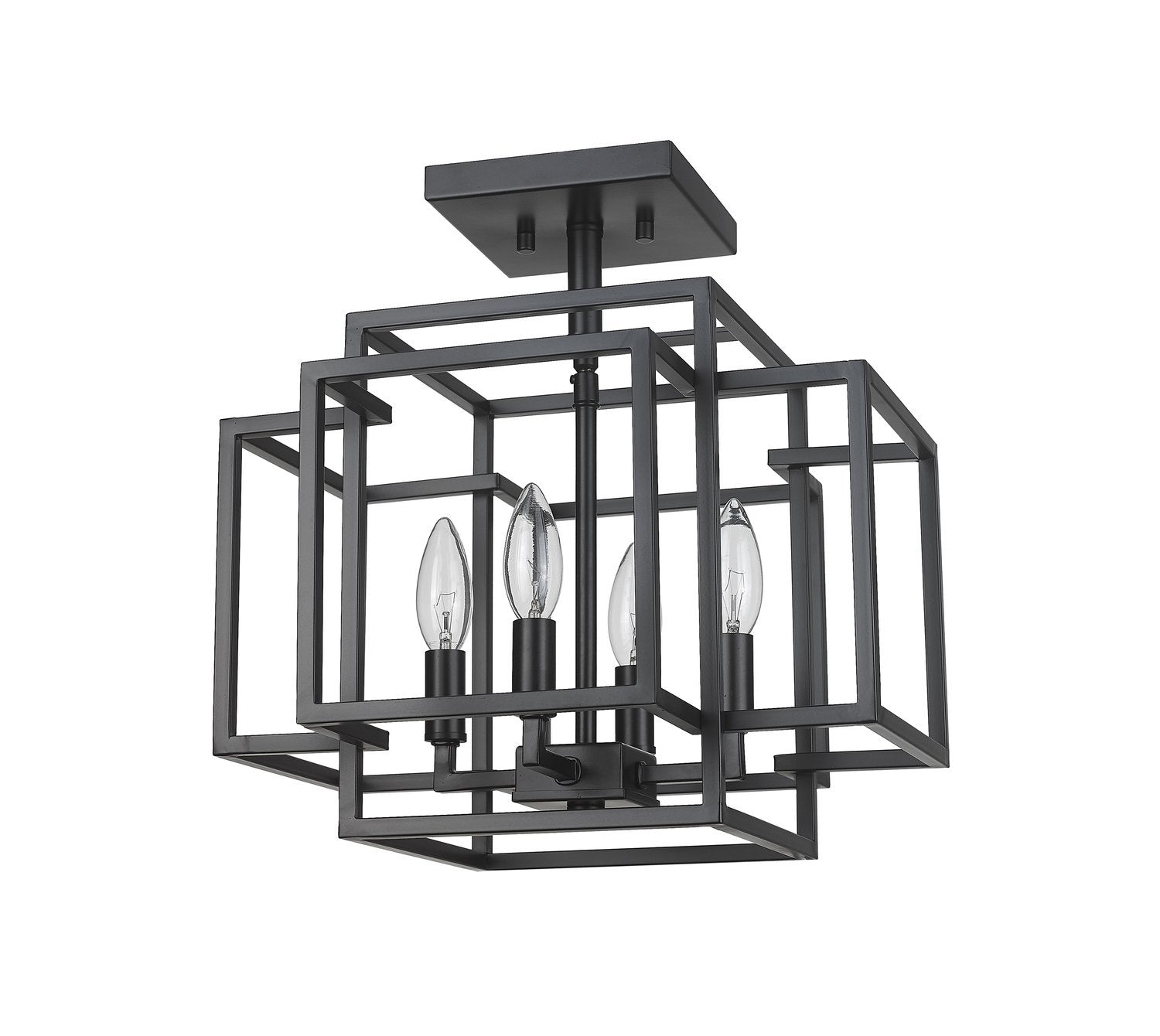 Z-LITE, TITANIA SEMI FLUSH MOUNT, SEMI FLUSH MOUNT LIGHT