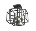 Z-LITE, TITANIA SEMI FLUSH MOUNT, SEMI FLUSH MOUNT LIGHT