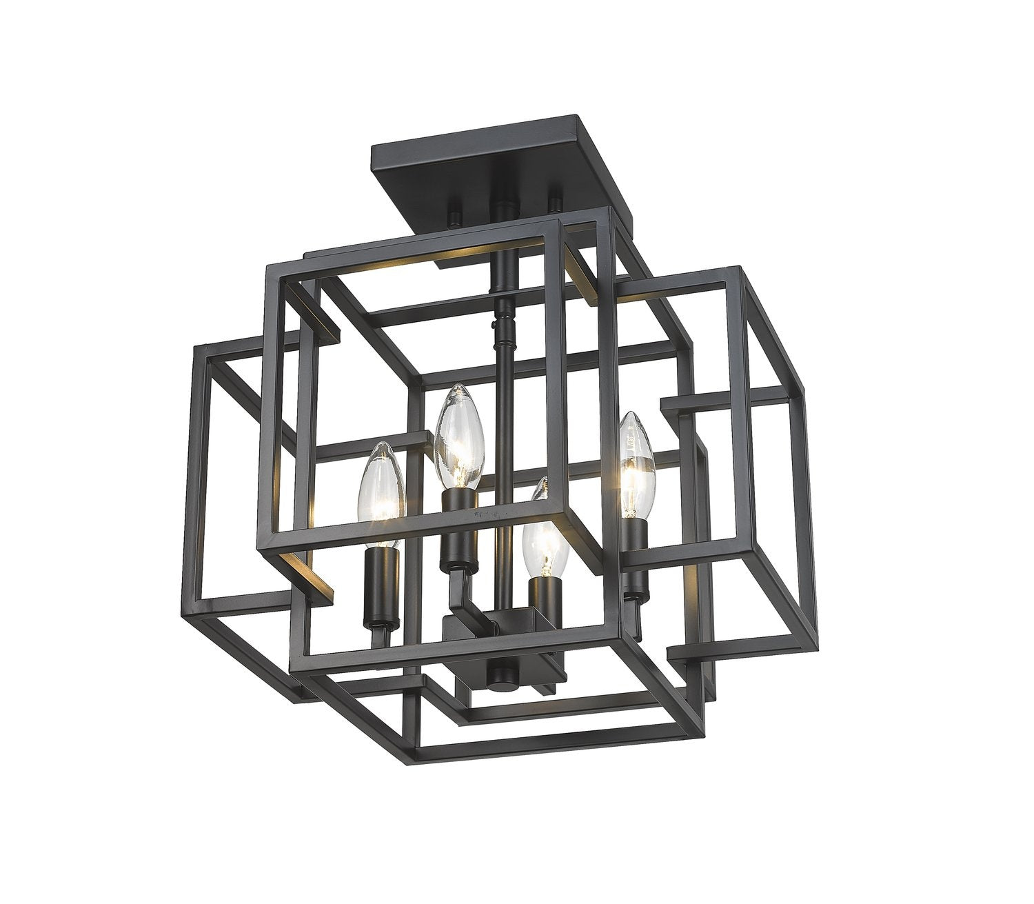 Z-LITE, TITANIA SEMI FLUSH MOUNT, SEMI FLUSH MOUNT LIGHT