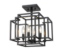 Z-LITE, TITANIA SEMI FLUSH MOUNT, SEMI FLUSH MOUNT LIGHT