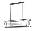 Z-LITE, EUCLID LINEAR CHANDELIER, LINEAR LIGHT