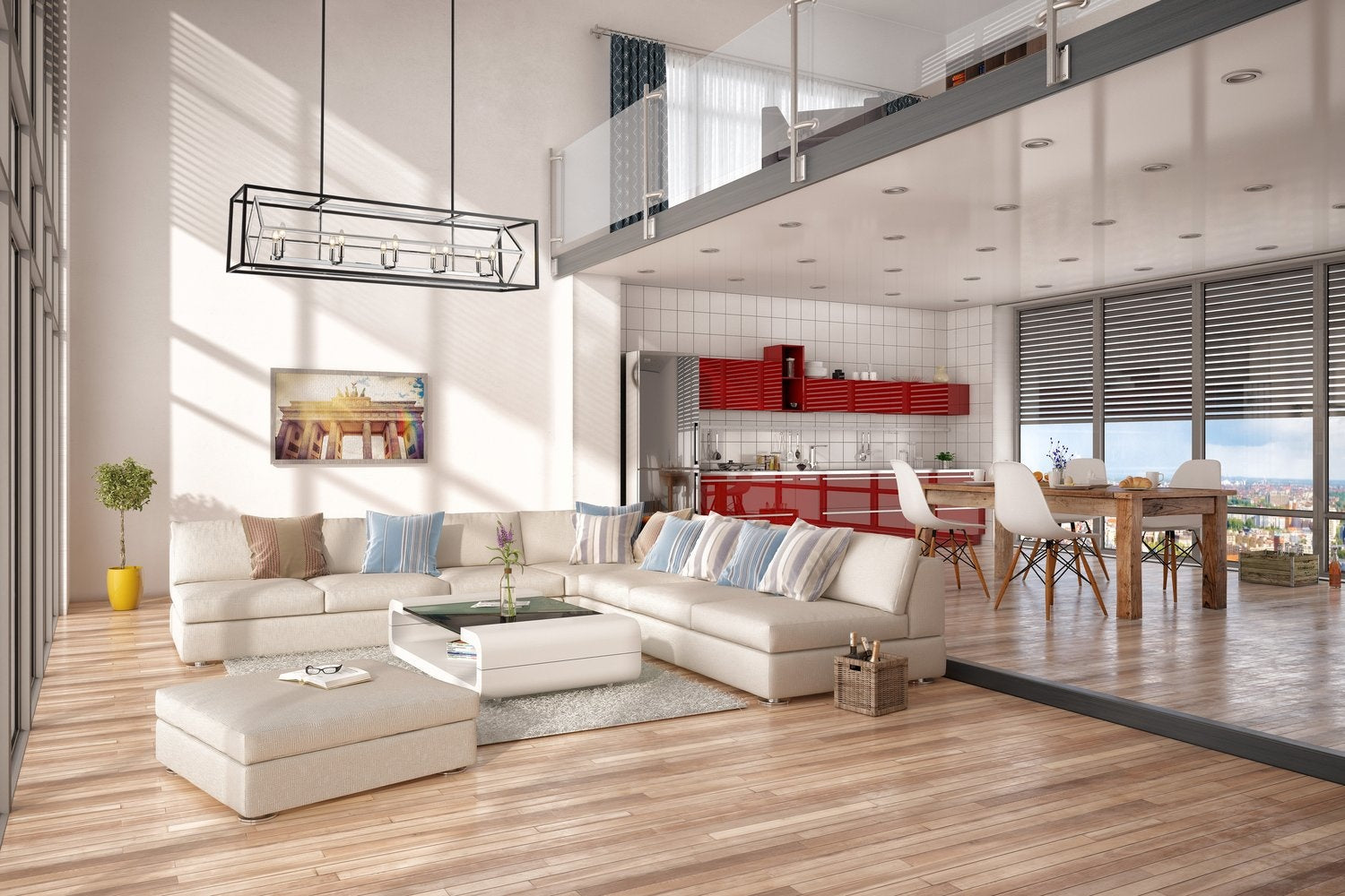 Z-LITE, EUCLID LINEAR CHANDELIER, LINEAR LIGHT