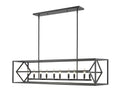 Z-LITE, EUCLID LINEAR CHANDELIER, LINEAR LIGHT