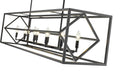 Z-LITE, EUCLID LINEAR CHANDELIER, LINEAR LIGHT