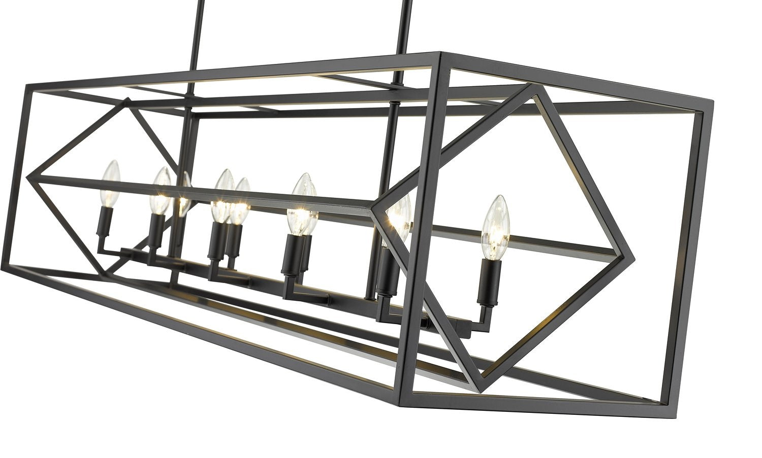 Z-LITE, EUCLID LINEAR CHANDELIER, LINEAR LIGHT