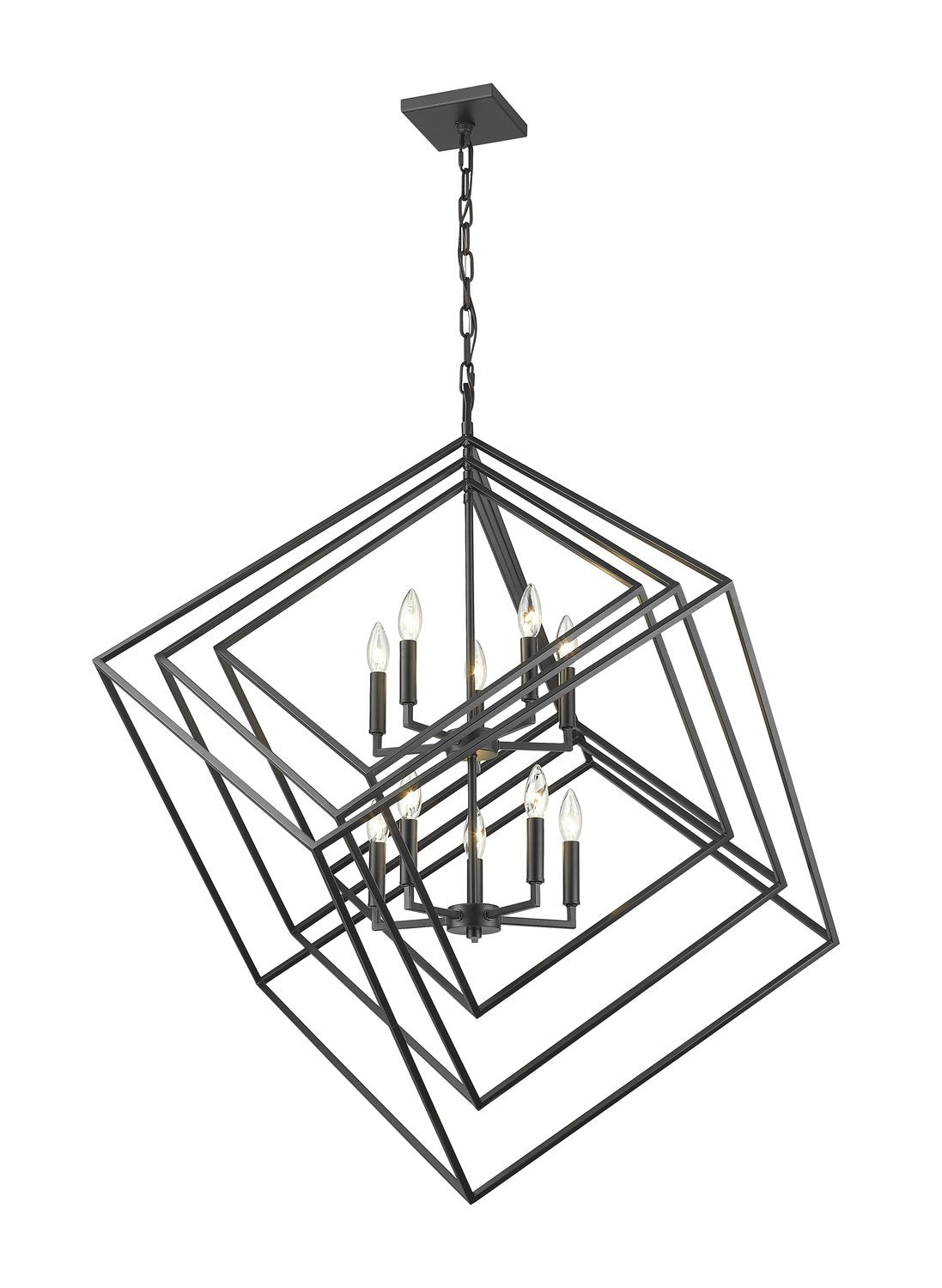 Z-LITE, EUCLID CHANDELIER, CHANDELIER LIGHT