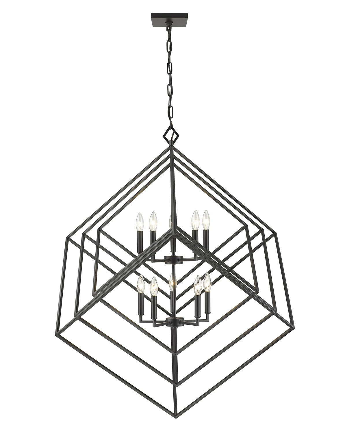 Z-LITE, EUCLID CHANDELIER, CHANDELIER LIGHT