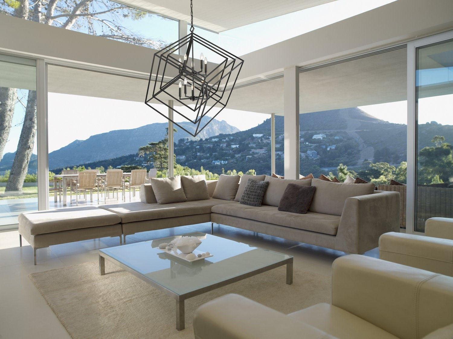 Z-LITE, EUCLID CHANDELIER, CHANDELIER LIGHT