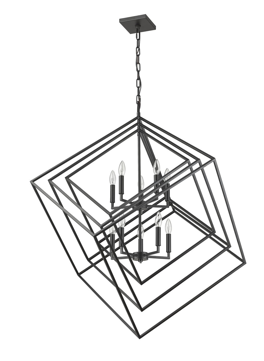 Z-LITE, EUCLID CHANDELIER, CHANDELIER LIGHT