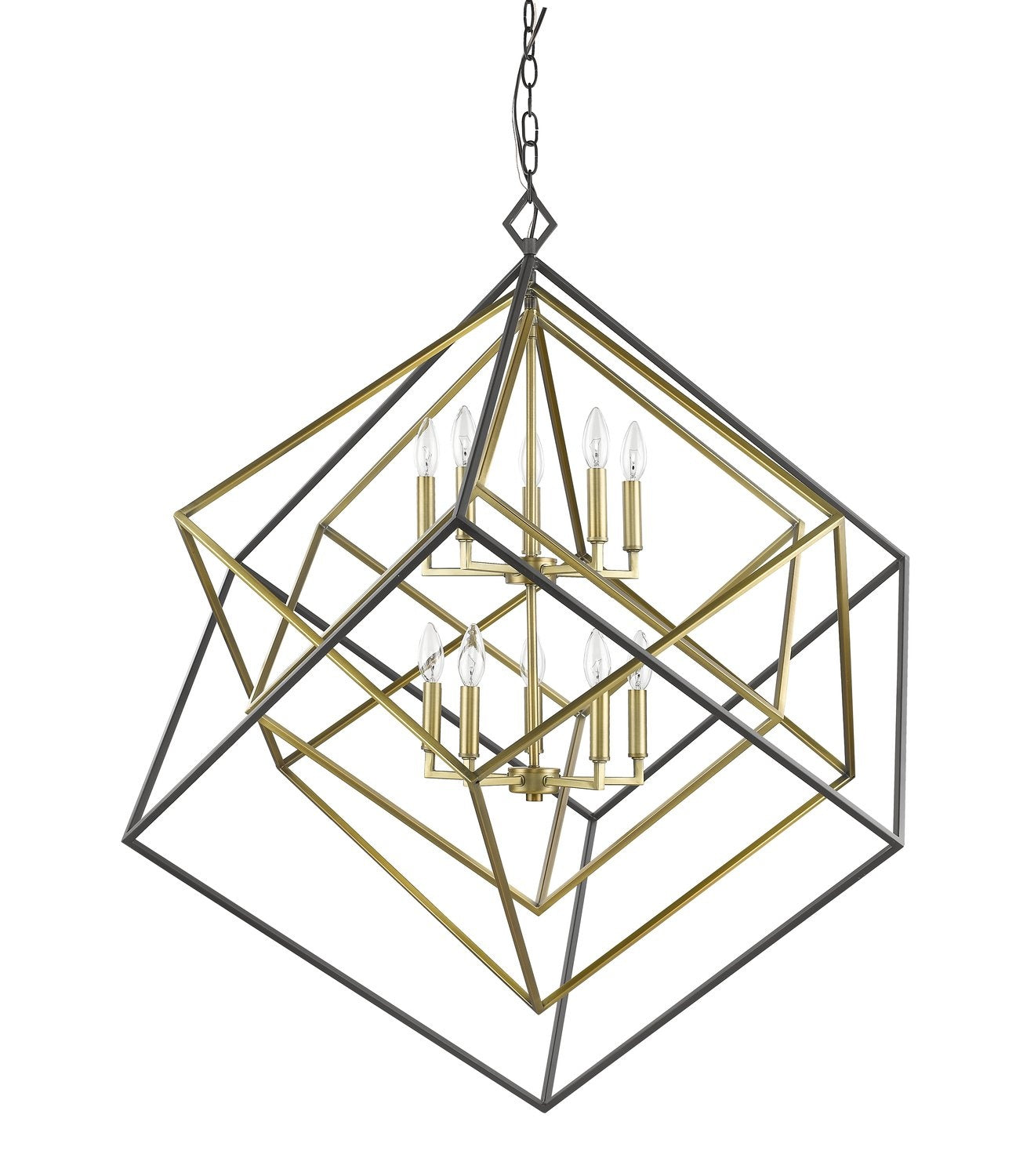 Z-LITE, EUCLID CHANDELIER, CHANDELIER LIGHT
