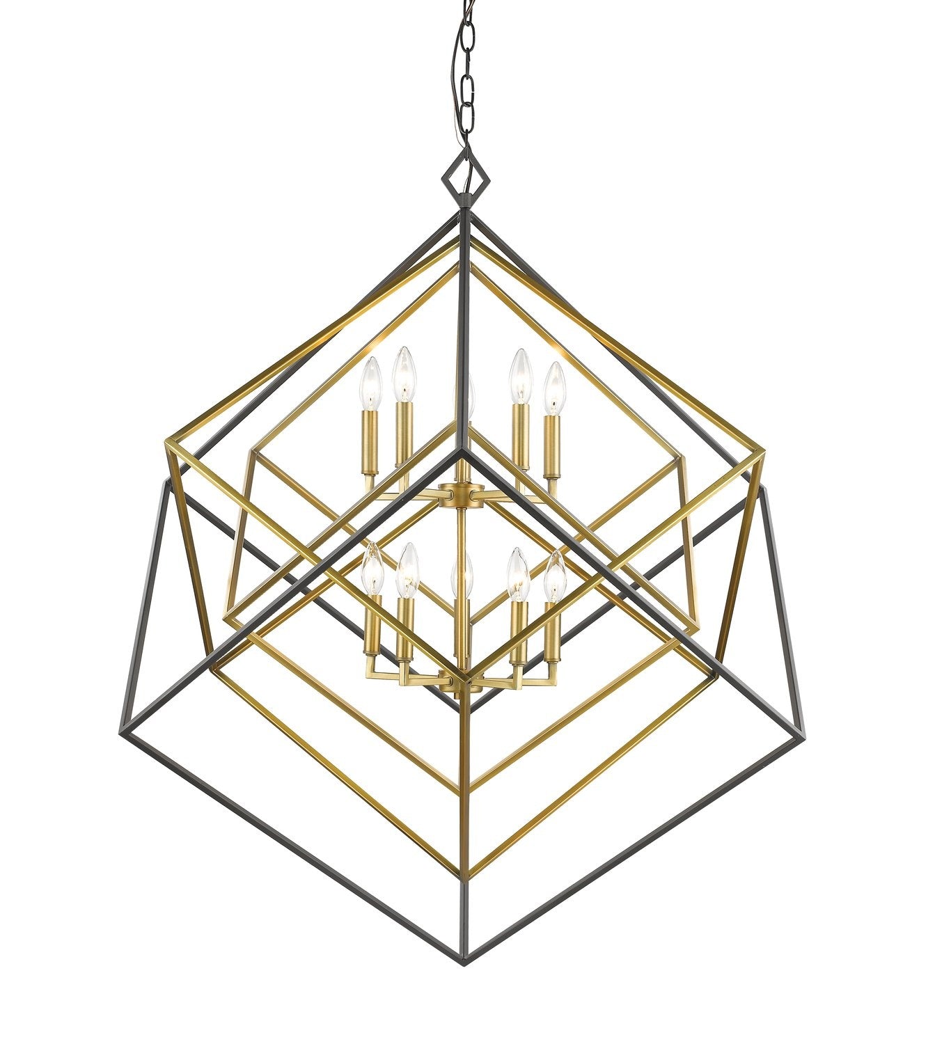 Z-LITE, EUCLID CHANDELIER, CHANDELIER LIGHT