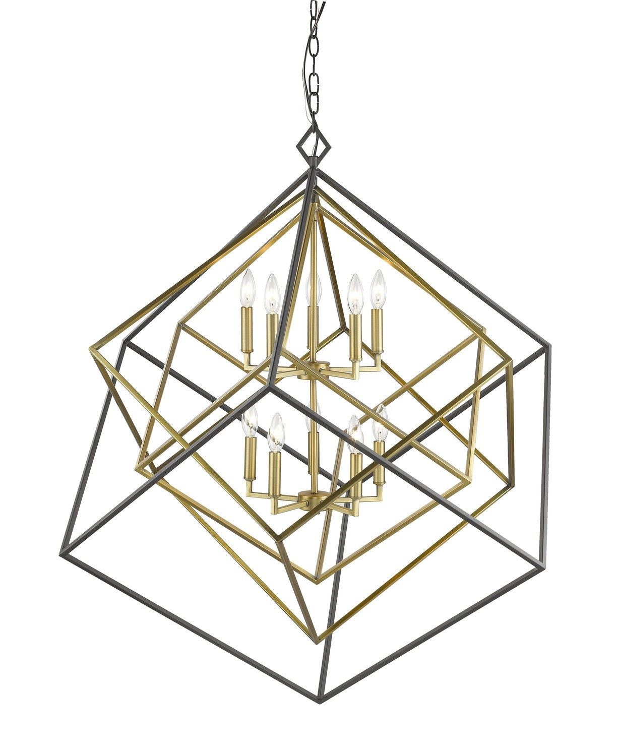 Z-LITE, EUCLID CHANDELIER, CHANDELIER LIGHT