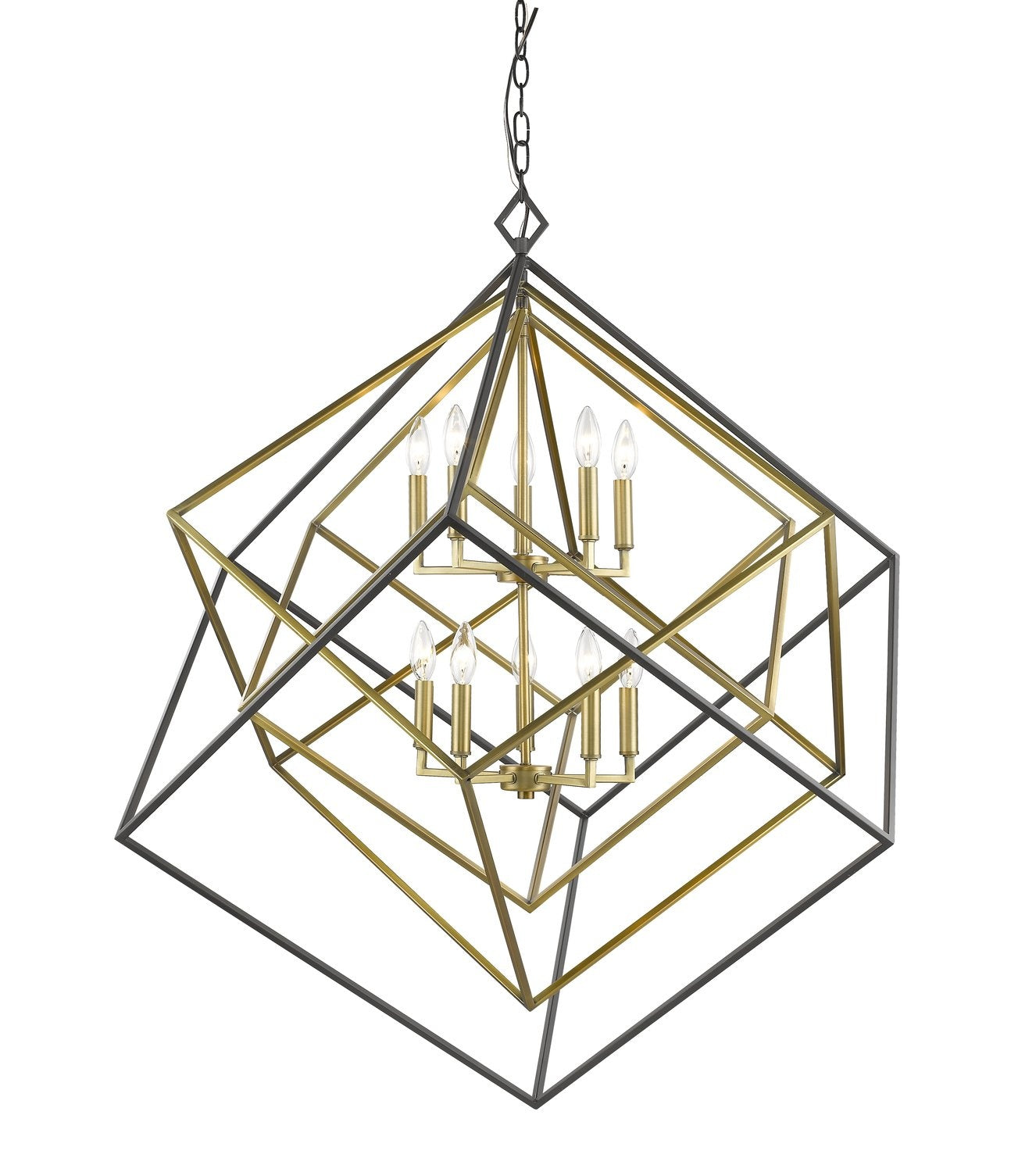 Z-LITE, EUCLID CHANDELIER, CHANDELIER LIGHT