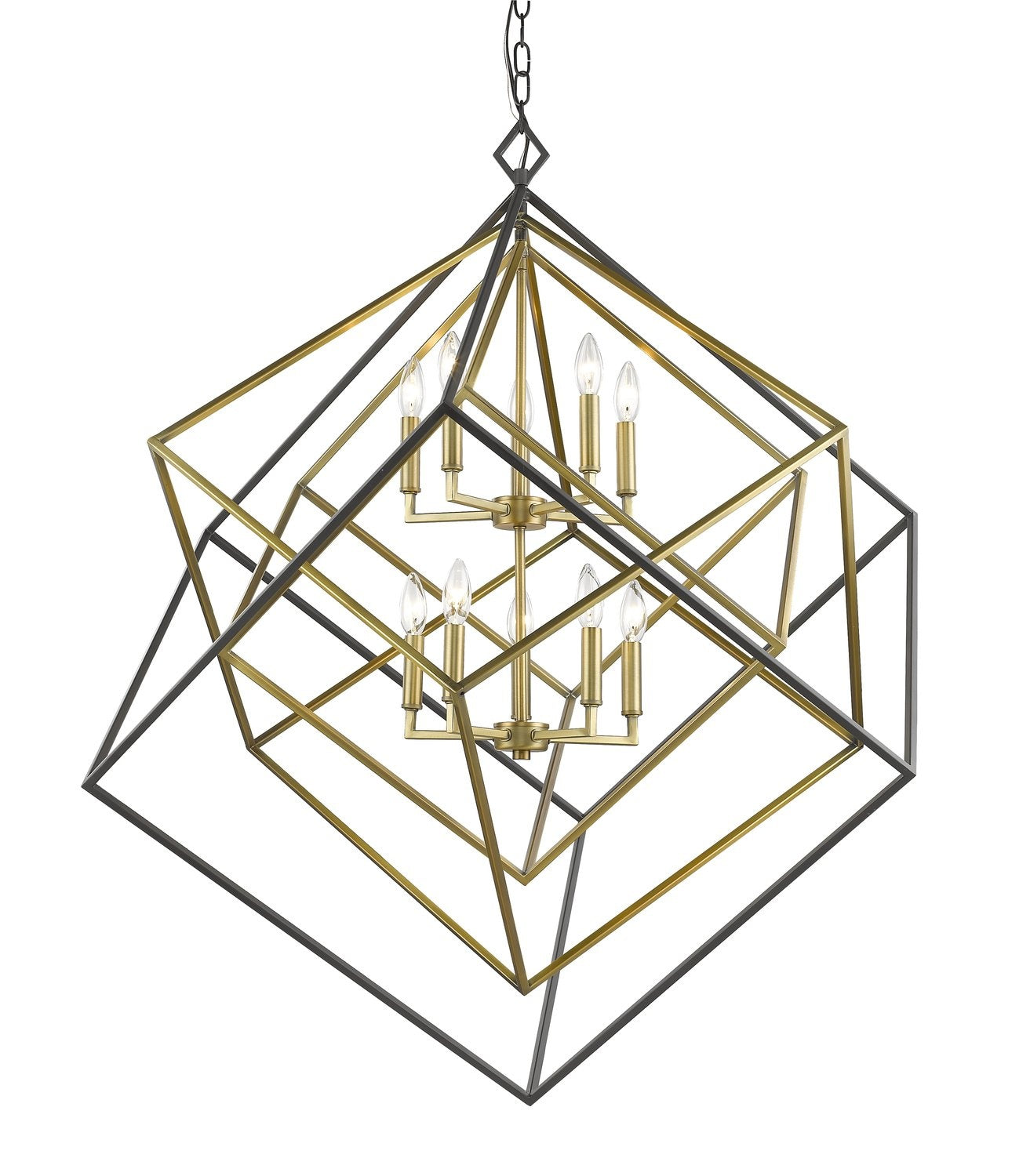 Z-LITE, EUCLID CHANDELIER, CHANDELIER LIGHT
