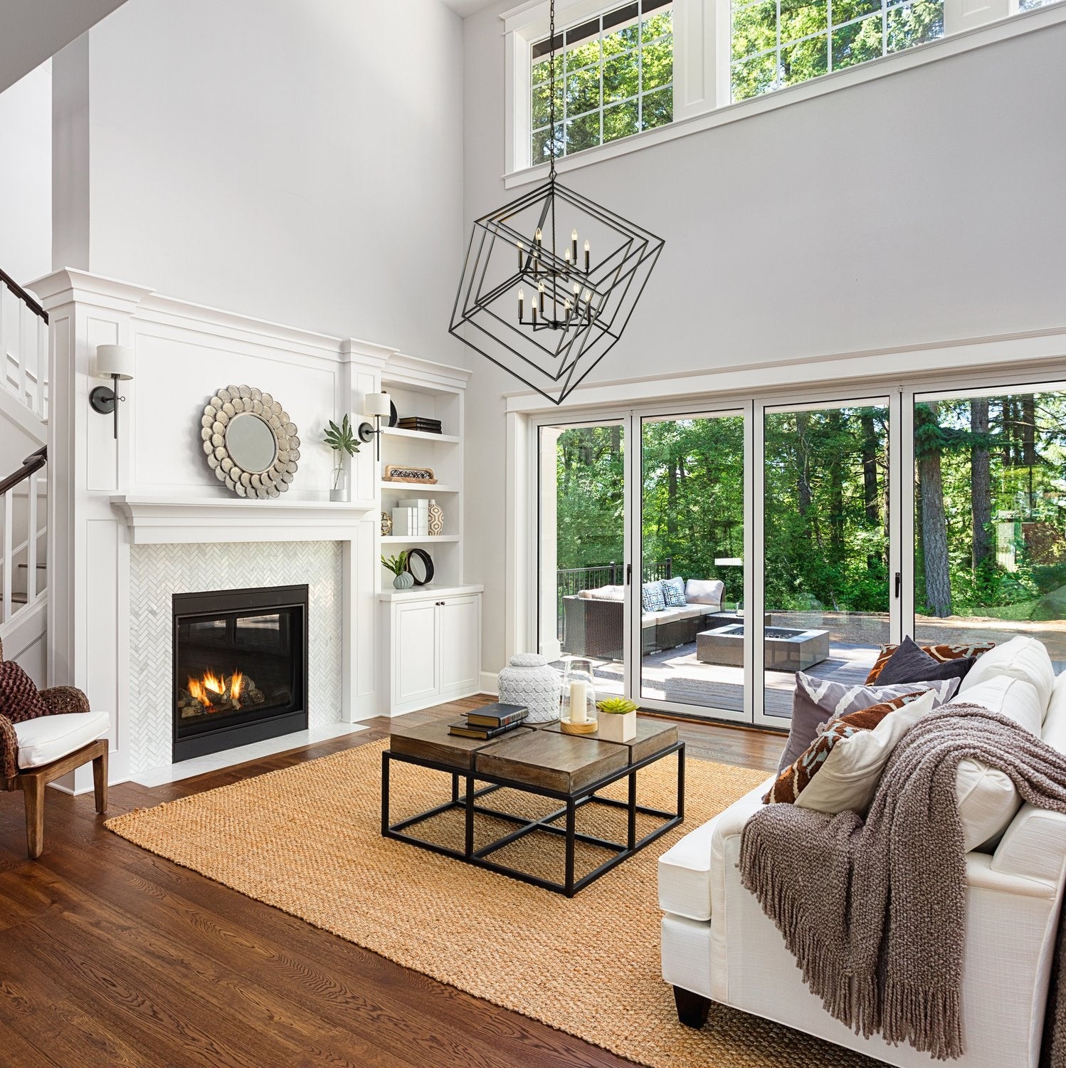 Z-LITE, EUCLID CHANDELIER, CHANDELIER LIGHT