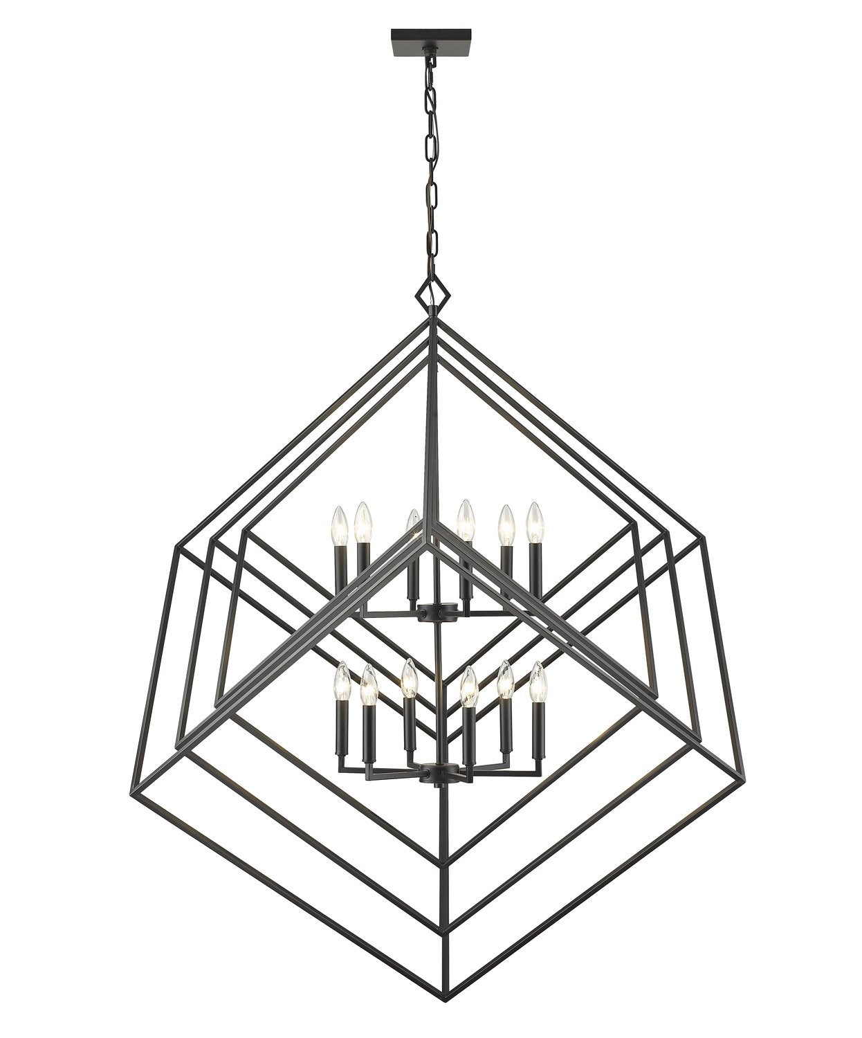 Z-LITE, EUCLID CHANDELIER, CHANDELIER LIGHT