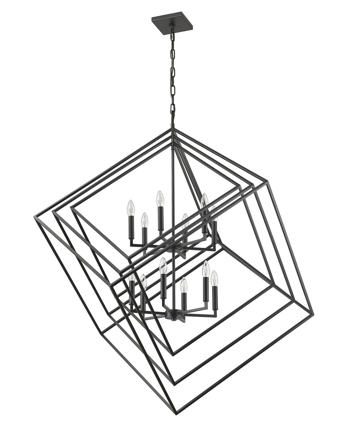 Z-LITE, EUCLID CHANDELIER, CHANDELIER LIGHT