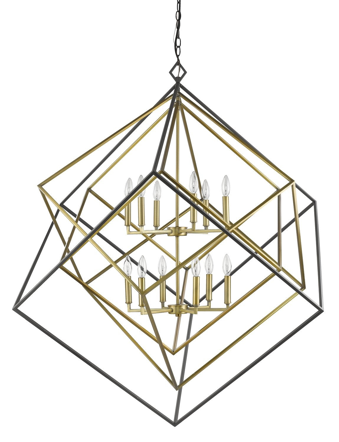 Z-LITE, EUCLID CHANDELIER, CHANDELIER LIGHT